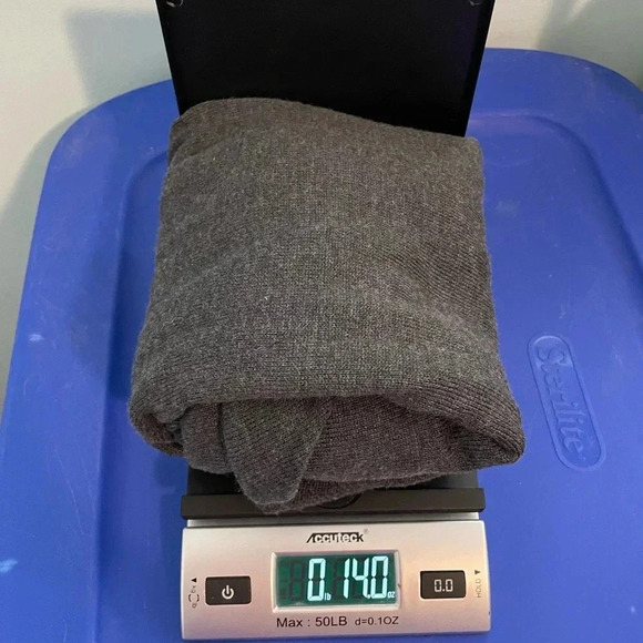 ASOS split side turtleneck grey sweater size 6‎ -B12 - Picture 9 of 9